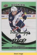 2023-24 Upper Deck MVP Rookies Green Script Billy Sweezey #238 READ 6kv