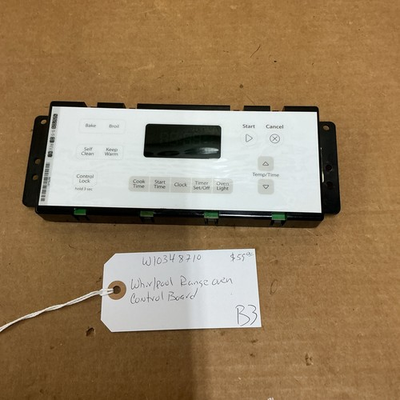 #ad #ad W10348710 Whirlpool Range Oven Control Board. Tested 60 Day Warranty $59.00