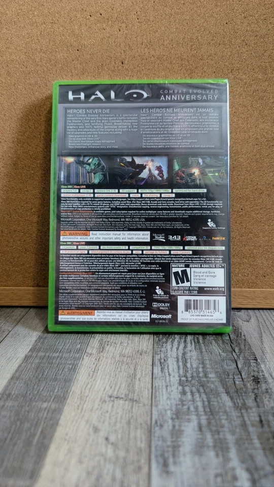 Halo: Combat Evolved Anniversary | game | Xbox 360 | NTSC | NEW | Sealed - Image 2 of 3