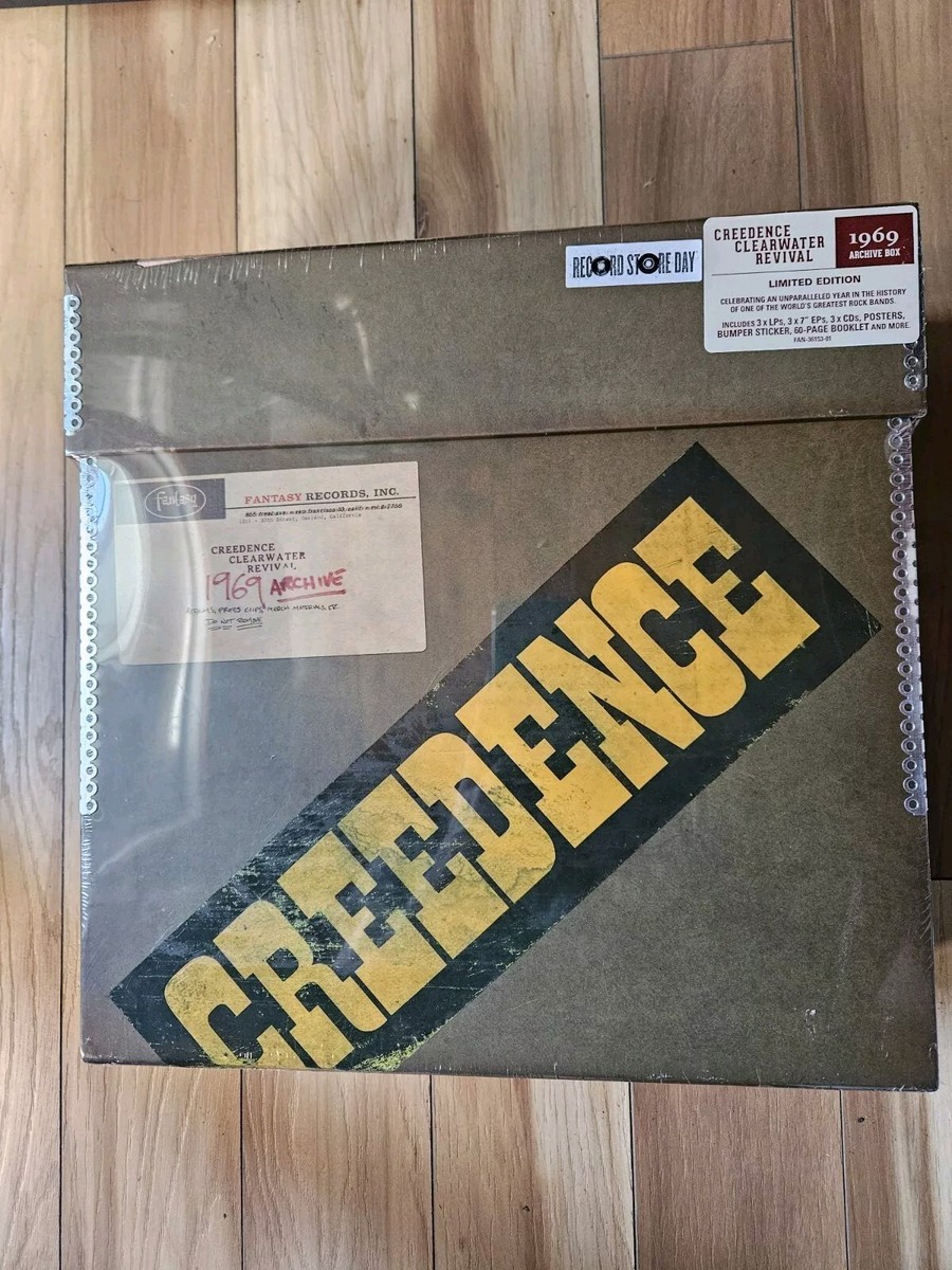 CREEDENCE CLEARWATER REVIVAL/ 1969 ARCHIVE BOX SET*3LP, 3CD,3EPS+ 