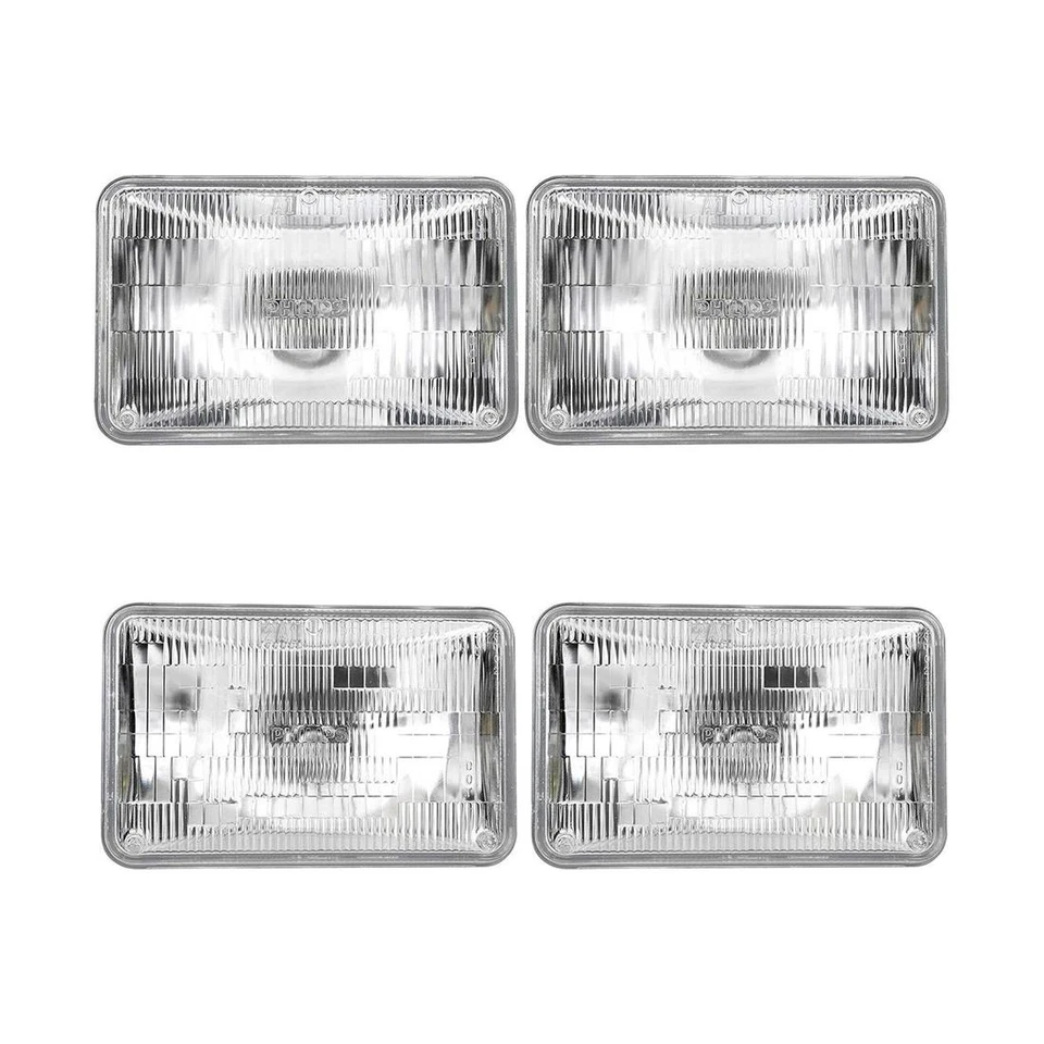 Philips 4PCS Headlight Light Bulbs Hi/lo Beam For 1976-1989 Buick Electra - Image 2 of 4