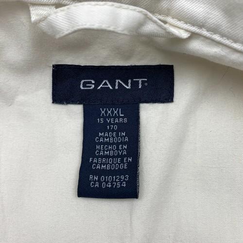 GANT Beige 100% Cotton Jacket Size Kids XXXL 3XL 170 cm 15 years - Picture 5 of 12