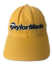 TaylorMade Pga Golf Strap Back Yellow Adult Logo Baseball Cap Hat