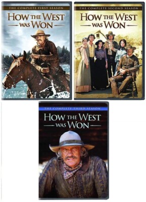 How the West Was Won Complete Series Seasons 1 2 3+Pilot Movie DVD