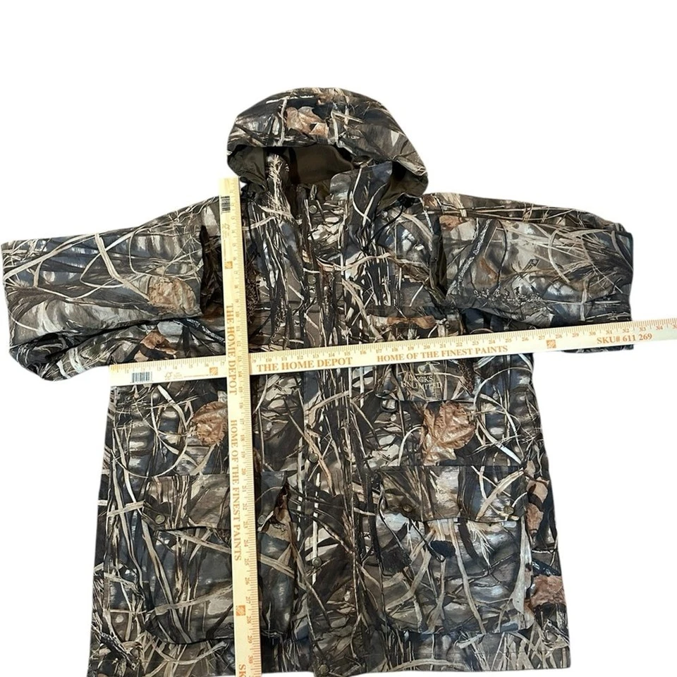 Men’s Ducks Unlimited by White Water Outdoors Rain Blocker 2 in 1 Camo Size L - Image 3 of 4
