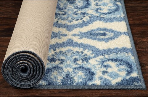 Durable Geometric Medallion Runner Rug - Stylish, Stain-Resistant, Indoor Only - Picture 8 of 9