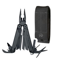 Leatherman 830489 Black Wave Multi-tool With Black Molle Sheath And Cap Crimper on sale Leatherman 830489 Black Wave Multi-tool With Black Molle Sheath And Cap Crimper on sale