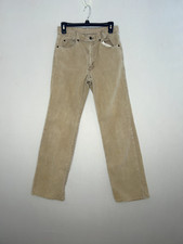 Vintage 70'S Levi's 716 -1523 Brown Corduroy Flared Pants 29x29 Talon Zipper