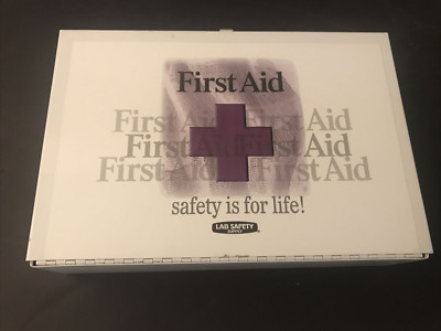 ***Metal Hanging First Aid Box Red & White  EMPTY Storage***