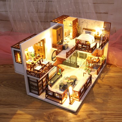 miniature furniture kits wood