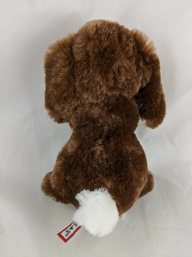 Peluche Douglas coniglio in piedi marrone bianco 7 pollici peluche giocattolo - Foto 3 di 5