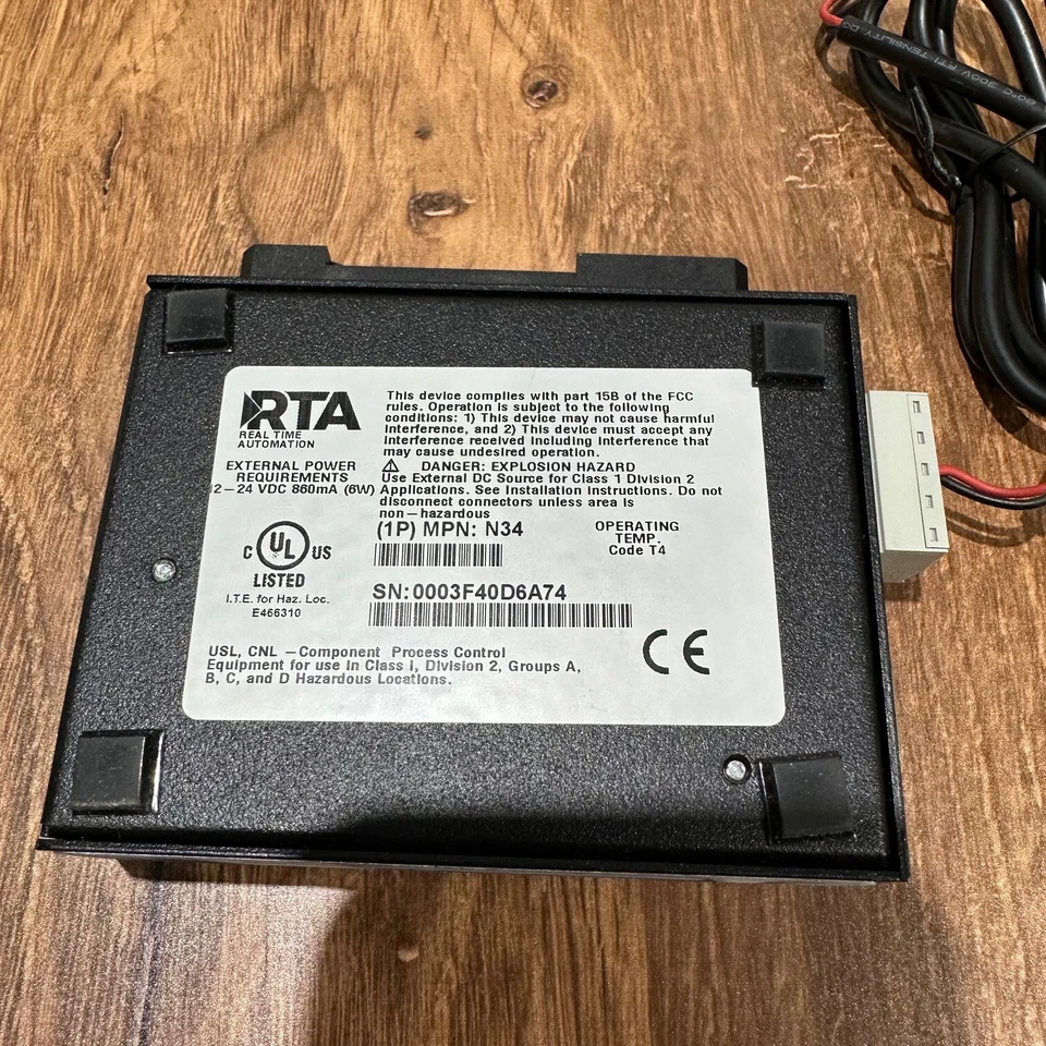 Puerta de enlace maestro/esclavo de automatización en tiempo real 460ETCMM-N34 Foto 3 de 4