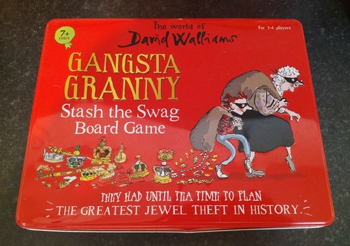 GANGSTA GRANNY STASH THE SWAG BRETTSPIEL KOMPLETT SCHÖNER ZUSTAND DAVID WALLIAMS