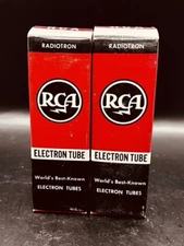 Vintage NOS RCA Radiotron 6BQ6GTB 6CU6 Vacuum Electron Tubes Lot of 2 Tested NEW
