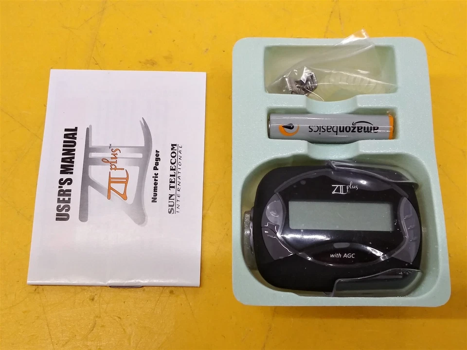 ⭐️⭐️⭐️⭐️⭐️ Sun Telecom Z2 Plus Numeric Display Pager - Image 2 of 4