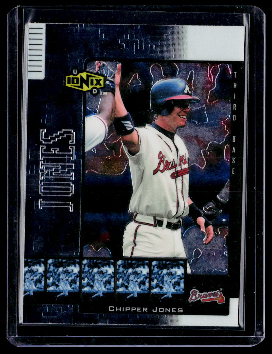 2000 UD Ionix #10 Chipper Jones