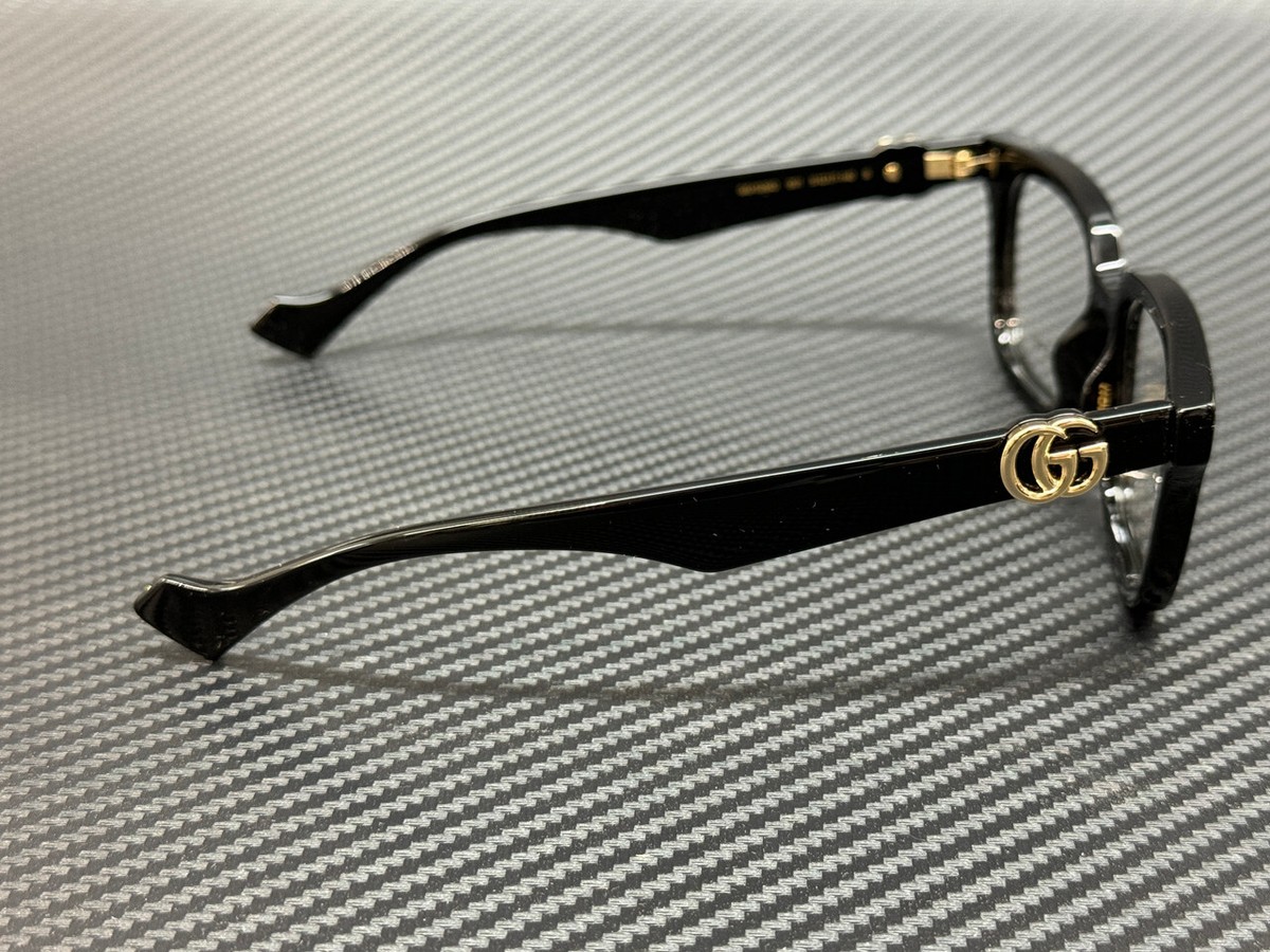 GUCCI スクエアフレムメカネ GG1536O 001 Gucci™ GG1536O Cat-Eye Eyeglasses | EyeOns.com