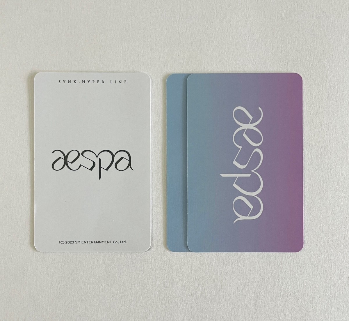 aespa Concert SYNK HYPER LINE Fortune Scratch Official aespa Concert SYNK HYPER LINE Fortune Scratch Official