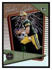Aaron Rodgers 2022 Panini Legacy UL-25 SN100  Under The Lights Auto Bronze