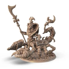 Tlincalli Scorpionfolk Halberd - Signum Games - Fantasy Dungeons and Dragons