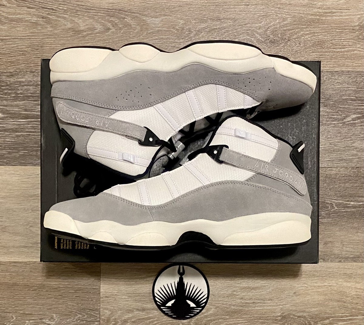 Nike Air Jordan Rings 'Light Smoke Grey' Black Sail FJ4650-077