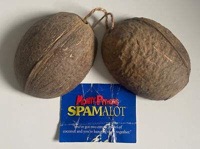 Monty Python - Spamalot Musical - Offizielles Merchandise - Set Kokosnüsse L&R