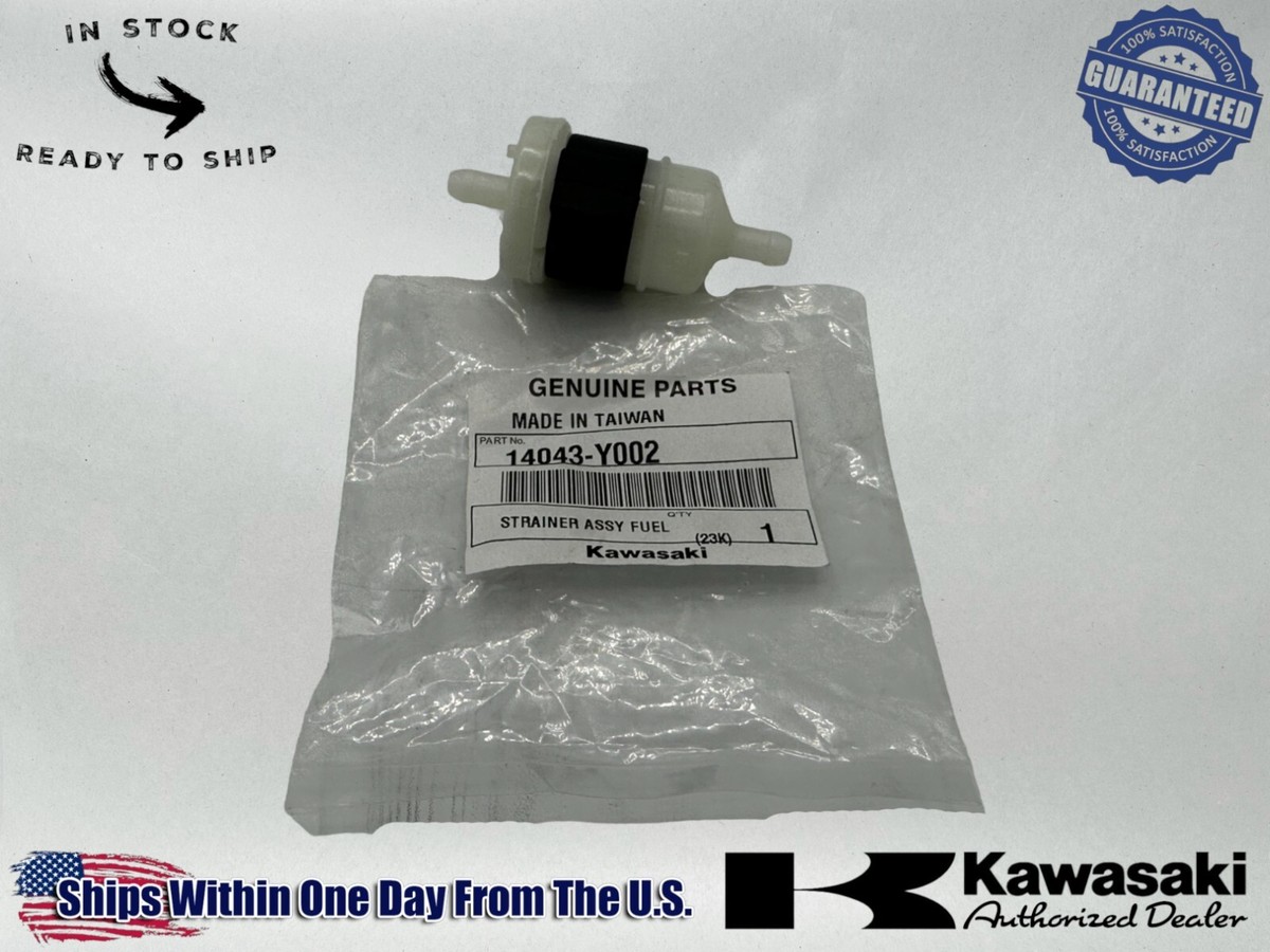 Kawasaki OEM 14043-Y002 -Fuel Filter KFX50 KFX90 Brute Force 300
