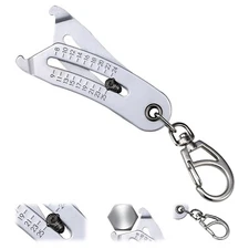 Portable Precise Thread Size Checker Keychain Thread Size Verificati e