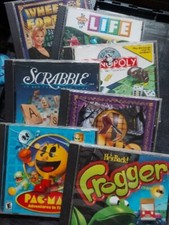VTG PC CD-ROM Games Lot Collectible