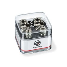Schaller 14010701 S-Locks Strap Locks System - Satin Pearl
