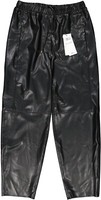 Neu! Marc Cain Damen Hose Aus Kunstleder N3 / 38 Schwarz