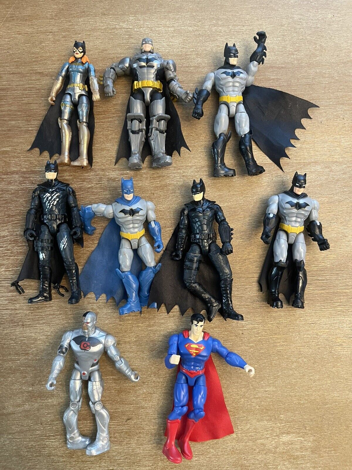3.75” Batman Figures DC Heroes Lot