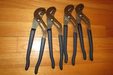 4 IDEAL Electrical 35-430 Tongue & Groove Pliers 10-1/2" Wireman Pump Channel
