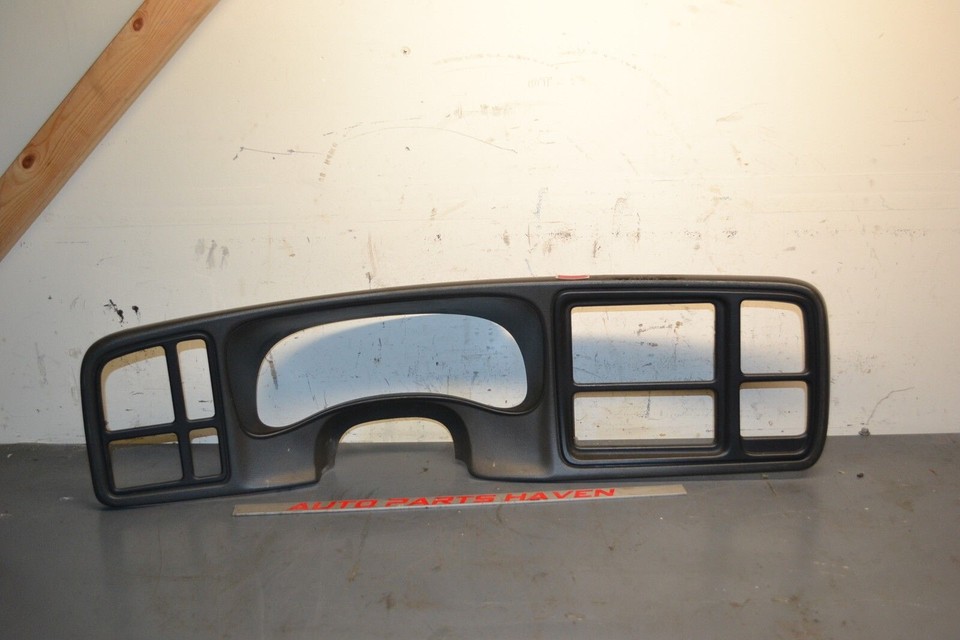 Rusty Gmt 800 03-06 GMT 800 Dash Trim Bezel Graphite OEM Double Din Gauge Cluster | eBay