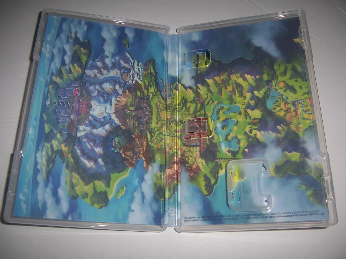 Pokémon Shield Cover Art & Replacement Case for Nintendo 