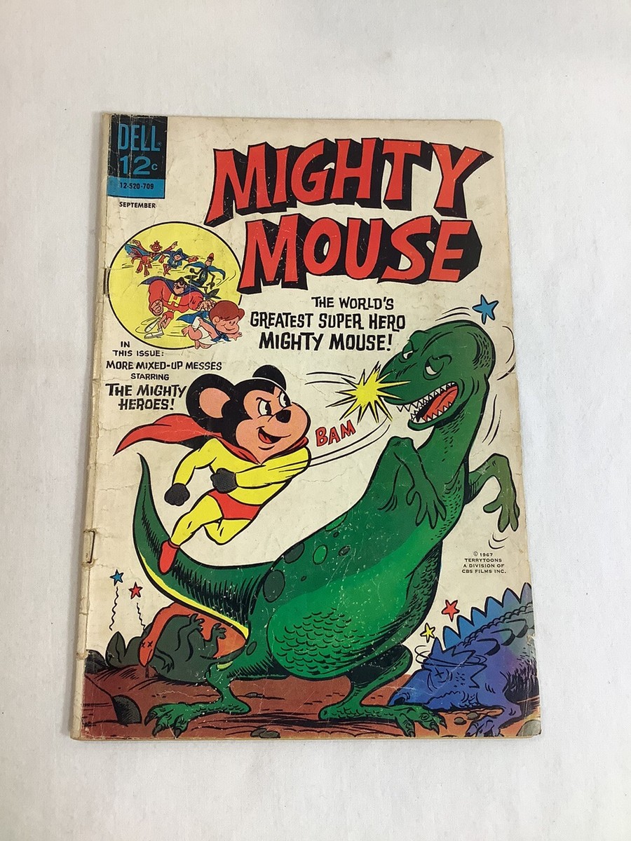Mighty Mouse Comic Book No. 170 Published Sept 1967 | eBay