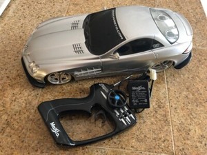 Informeer Reiziger Rechtsaf Mercedes Benz SLR Mclaren Radio REMOTE CONTROL Maisto PLAYERZ 1/10 SCALE |  eBay