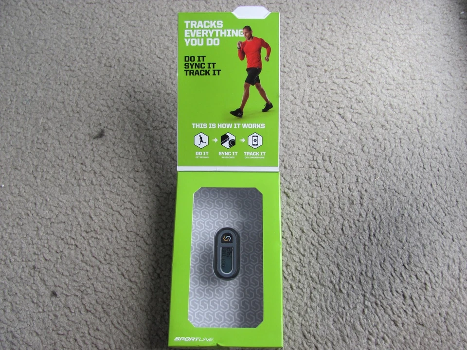 Nuevo monitor rastreador de actividad Sportline Sync Elite todo el día (WV3734GY) Foto 2 de 4