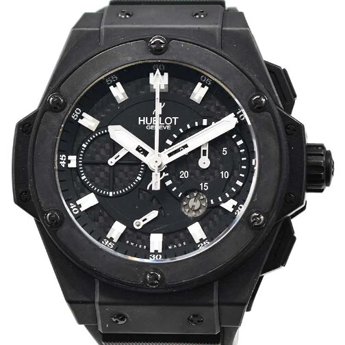 Hublot — HUBLOT  -  King Power Split Second Power Reserve in Black Ceramic