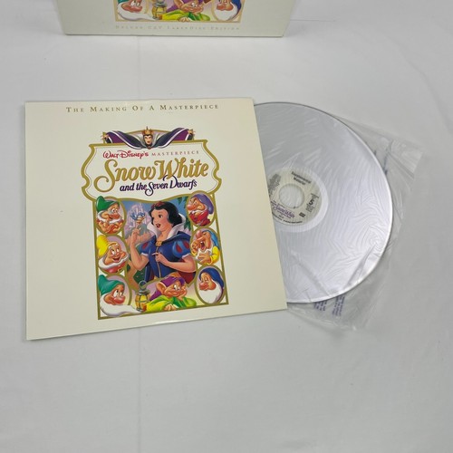Walt Disney Snow White and the Seven Dwarfs Deluxe CAV Laserdisc LD Edition 1937 - Picture 13 of 24