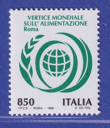 Italien 1996 Welternährungsgipfel, Rom Mi-Nr. 2471 **