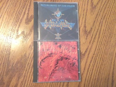 WINGER IN THE HEART OF THE YOUNG & PULL CD LOT KIP REB BEACH MORGENSTEIN TAYLOR