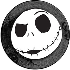 Silver Buffalo  the Nightmare before Christmas Jack Skellington 3D Wall Wobbler 