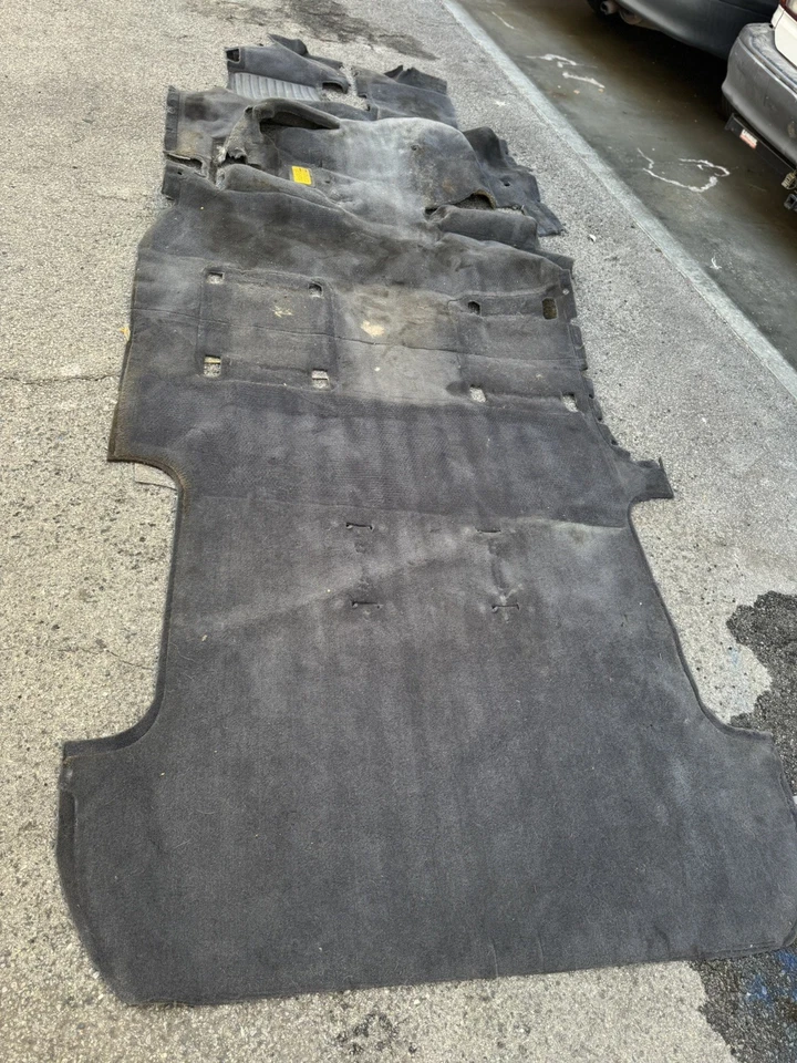 Tapete de assoalho Toyota Previa 1994-1997 pode caber modelo anterior 1992-1997 - Imagem 3 de 4