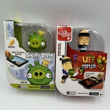 Mattel Apptivity Fruit Ninja Sensei and Angry Birds King Pig Magic