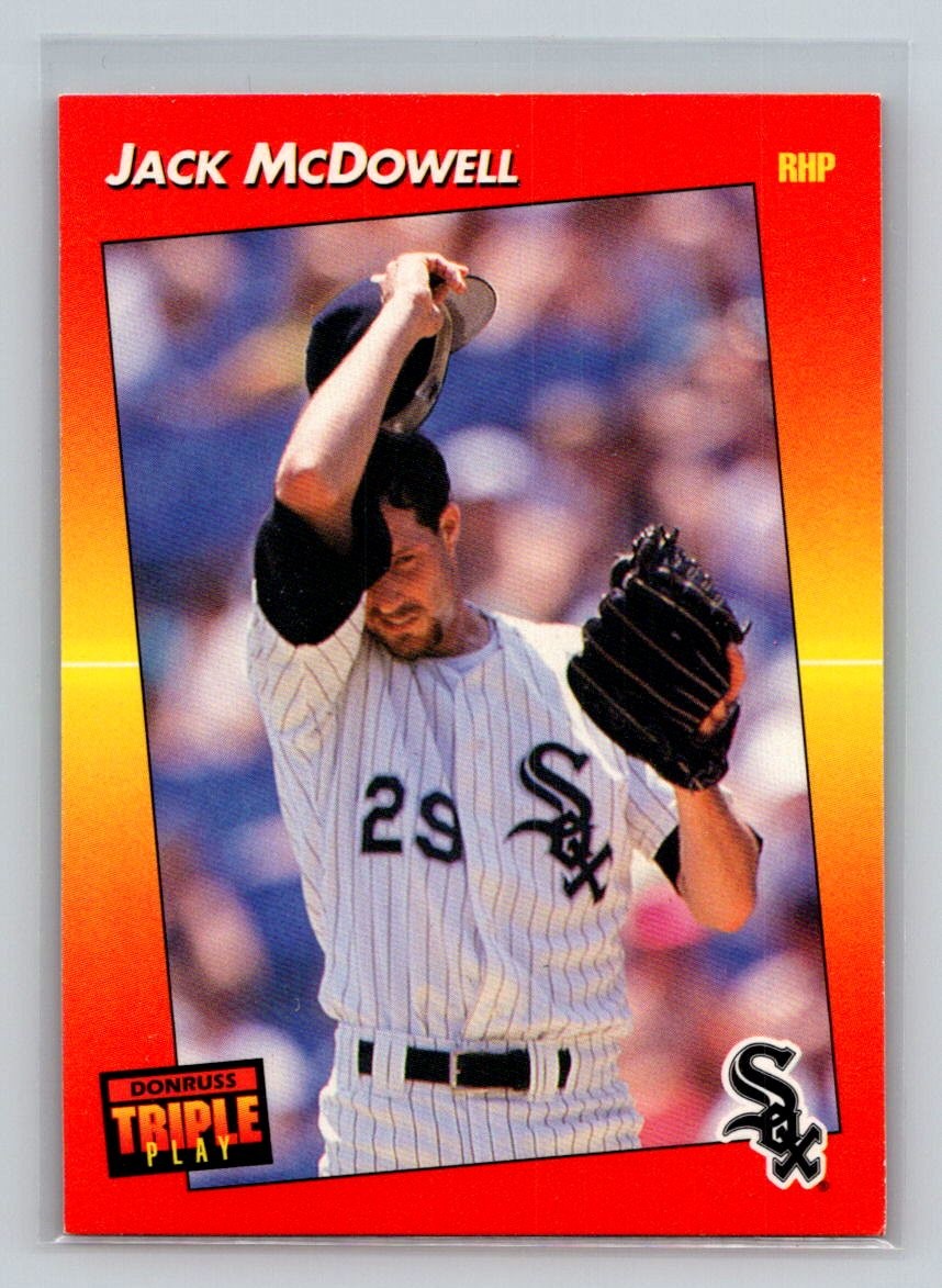 1992 Triple Play #129 Jack McDowell Chicago White Sox Baseball