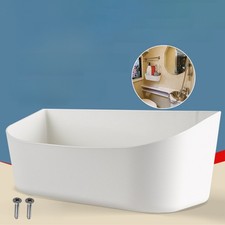 Cassetta portaoggetti camper retroporta costruzione plastica angoli arrotondati