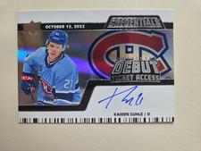 2022-23 22-23 Upper Deck Credentials Debut Ticket Access Autograph Kaiden Guhle