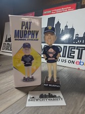 New Milwaukee Brewers Pat Murphy 2024 Manager of The Year Bobblehead: 6/28/2025