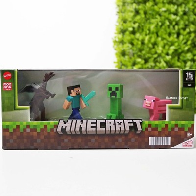 Minecraft Set 4 Figures Box 2''-3'' Collectible Toys Trending New